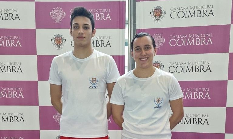 Catarina Franco e Pedro Bonniz na Seleção Nacional