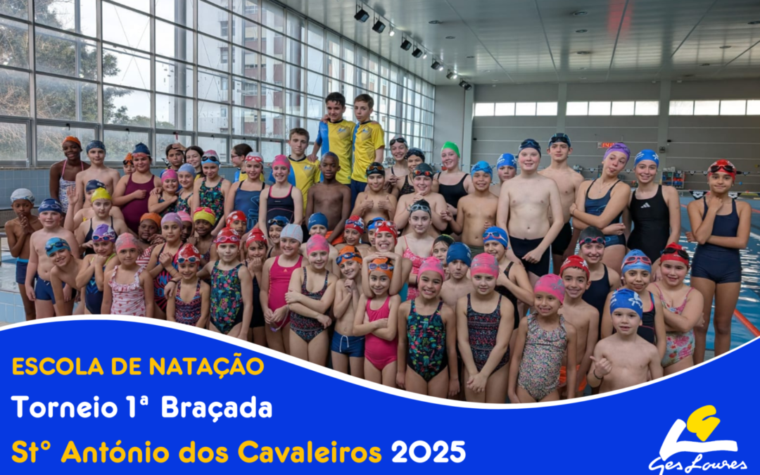 ESCOLA DE NATAÇÃO | 1ª BRAÇADA – PISCINA DE STº ANTÓNIO DOS CAVALEIROS