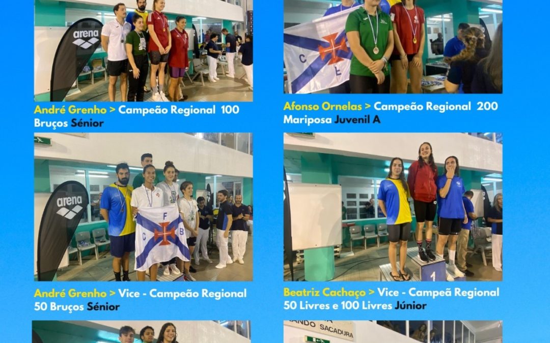NATAÇÃO PURA > COMPETIÇÕES – CAMPEONATOS REGIONAIS DE JUVENIS E ABSOLUTOS